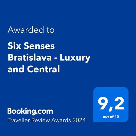 Six Senses Bratislava - Luxury And Central Exterior foto